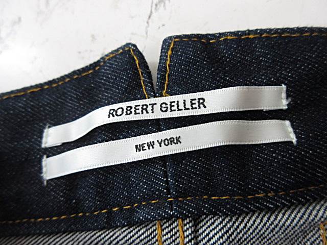 ロバートゲラー ROBERT GELLER デニムパンツ ストレート 48 インディゴ 
