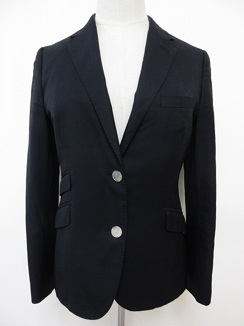 バーバリーブラックレーベル　2ボタンジャケット　ネイビー BURBERRY BLACK LABEL 「BURBERRY LABEL」 ジャケット 2