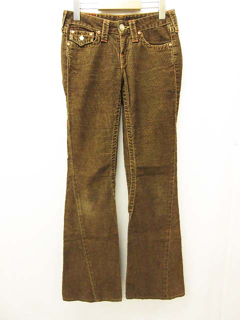 True Religion コーデュロイパンツ ブーツカット (24) タグ付