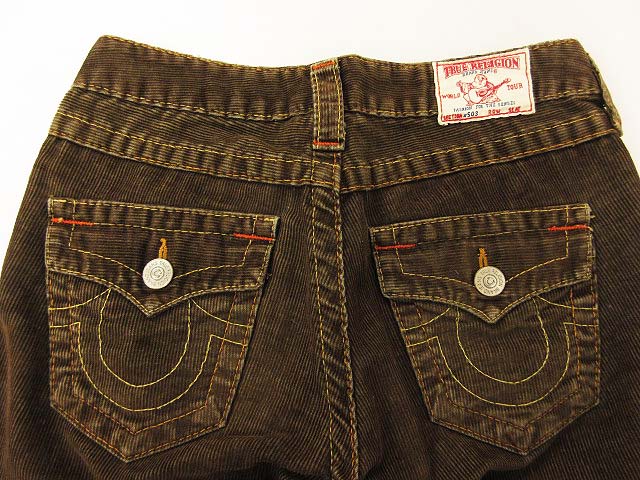 トゥルーレリジョン TRUE RELIGION パンツ コーデュロイ ブーツカット