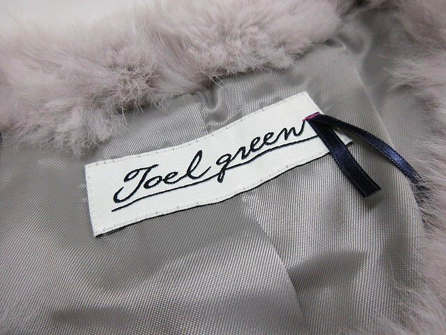 未使用品 キットソン KITSON ジョエルグリーン JOEL GREEN コート 毛皮