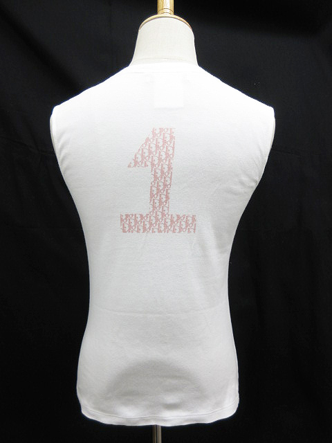 DIORノースリーブTシャツ Christian Dior クリスチャンディオール タンクトップ