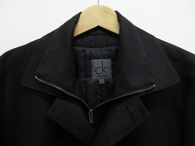 カルバンクライン CALVIN KLEIN ステンカラーコート ショート丈 