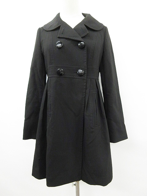 コート 黒 レッセパッセ LAISSE PASSE（レッセパッセ）の「ステン