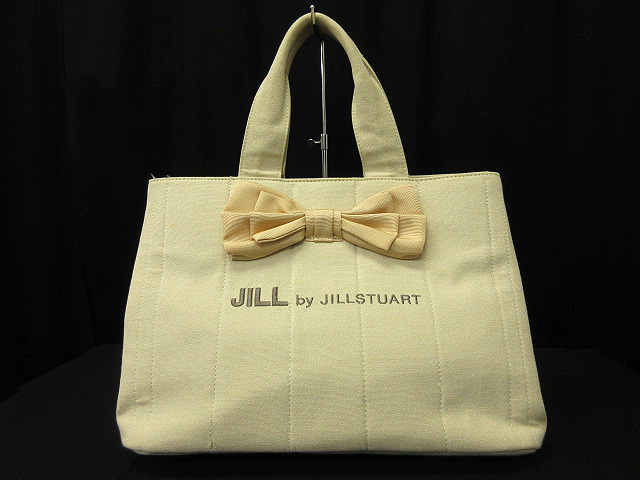 JILL by JILLSTUART トートバッグ アイボリー JILL by JILLSTUART フリルトートバッグ(小) アイボリー - メルカリ