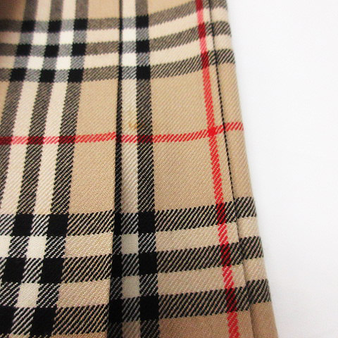 バーバリーブルーレーベル BURBERRY BLUE LABEL 巻きスカート ミニ丈 