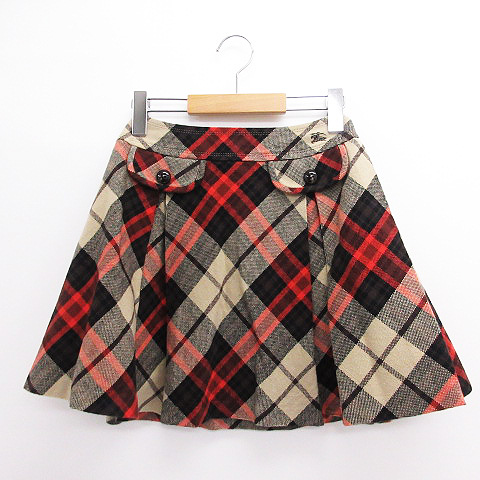 バーバリーブルーレーベル BURBERRY BLUE LABEL スカート ミニ丈  