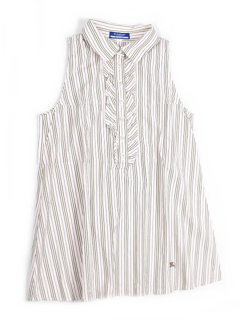 BURBERRY#バーバリー#ブルーレーベル#チュニック#ストライプ#シャツ