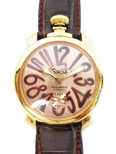 ガガミラノ GaGa MILANO マニュアーレ MANUALE 48MM 5011.1S 腕時計 手 