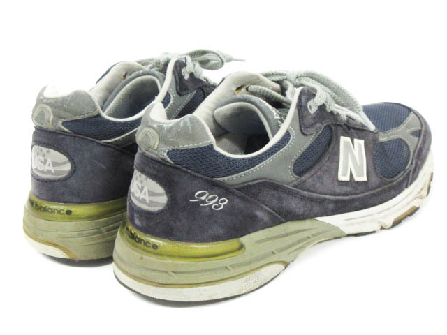 ニューバランス NEW BALANCE 993 MR993NV USA製 スニーカー スエード 