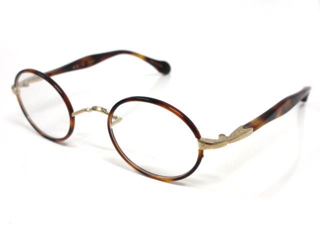 未使用品 杉本圭 メガネ 眼鏡 アイウェア フレーム ラウンド型 度なし
