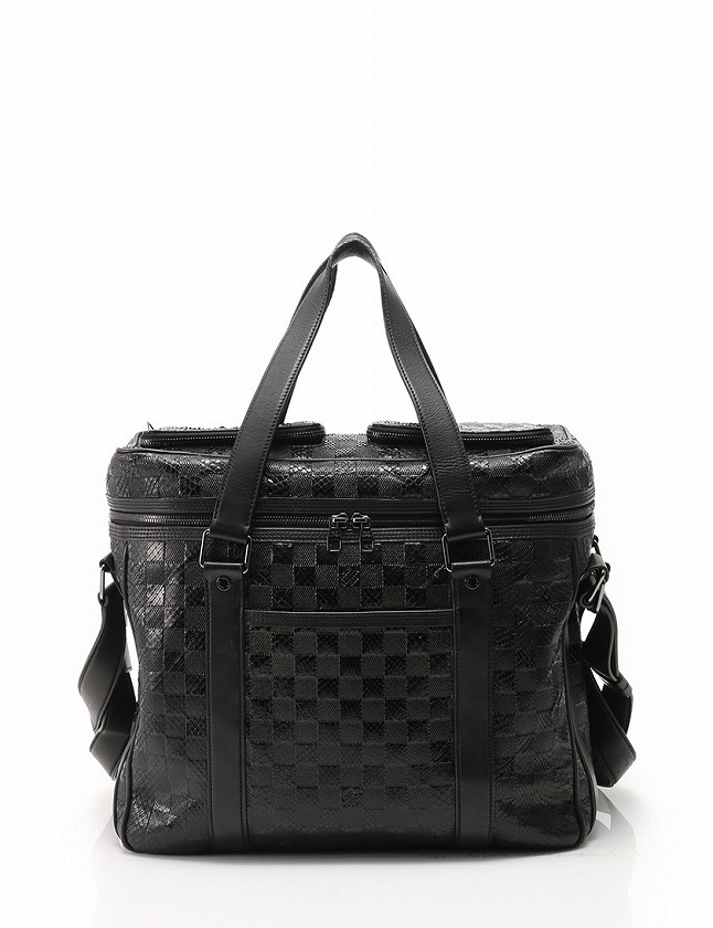 ルイヴィトン LOUIS VUITTON DJバッグ ダミエ パイソン M95800  
