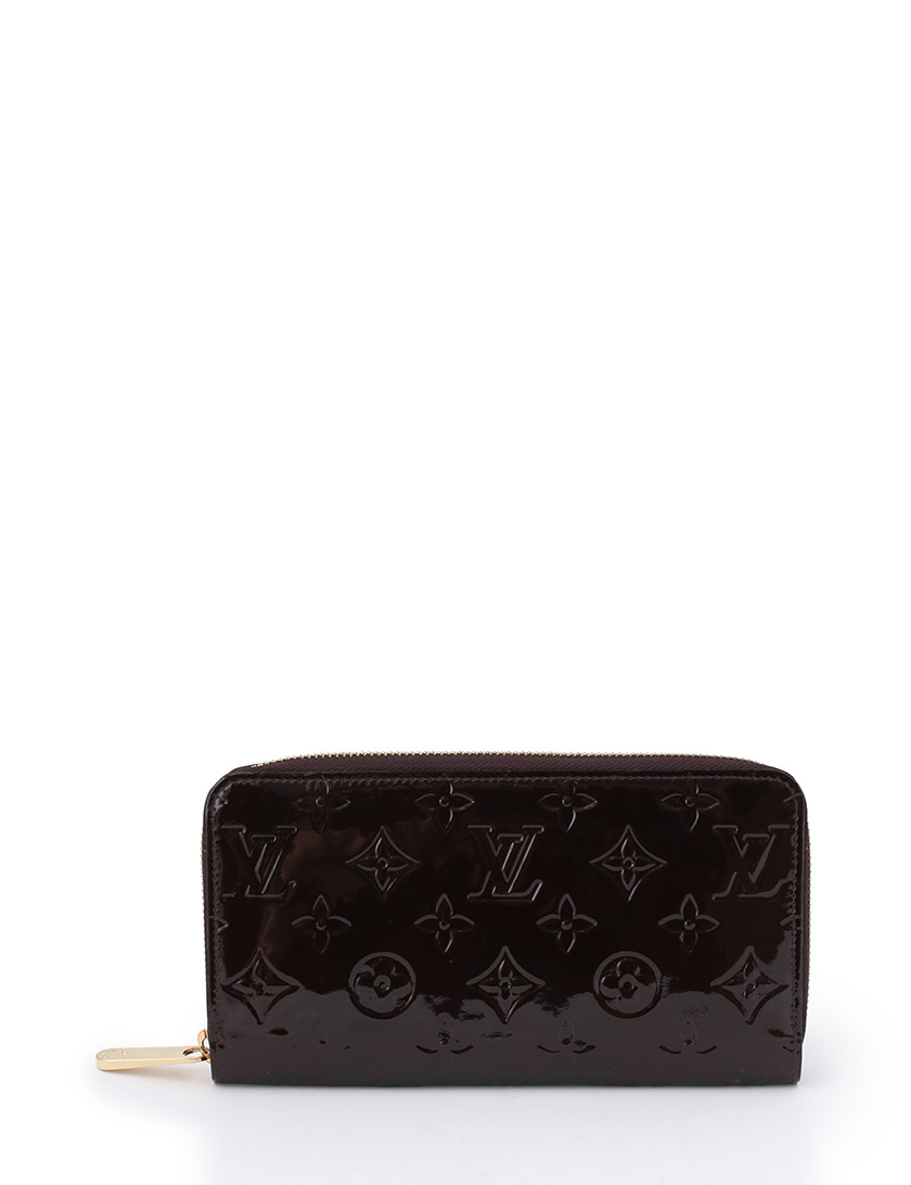ルイヴィトン LOUIS VUITTON 長財布 モノグラム ヴェルニ ボルドー 