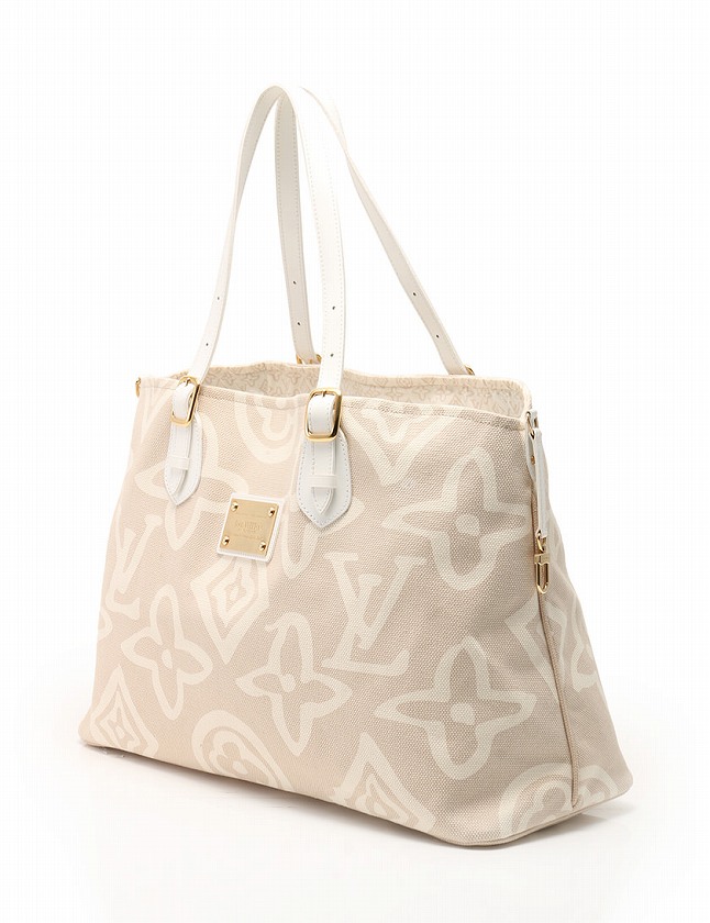 ルイヴィトン LOUIS VUITTON トートバッグ クルーズライン ベージュ  