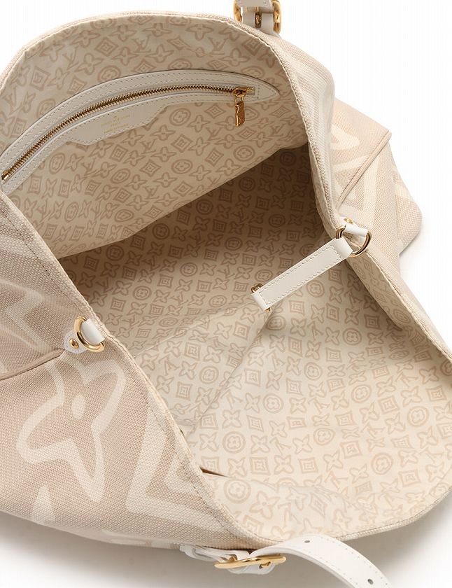 ルイヴィトン LOUIS VUITTON トートバッグ クルーズライン ベージュ  