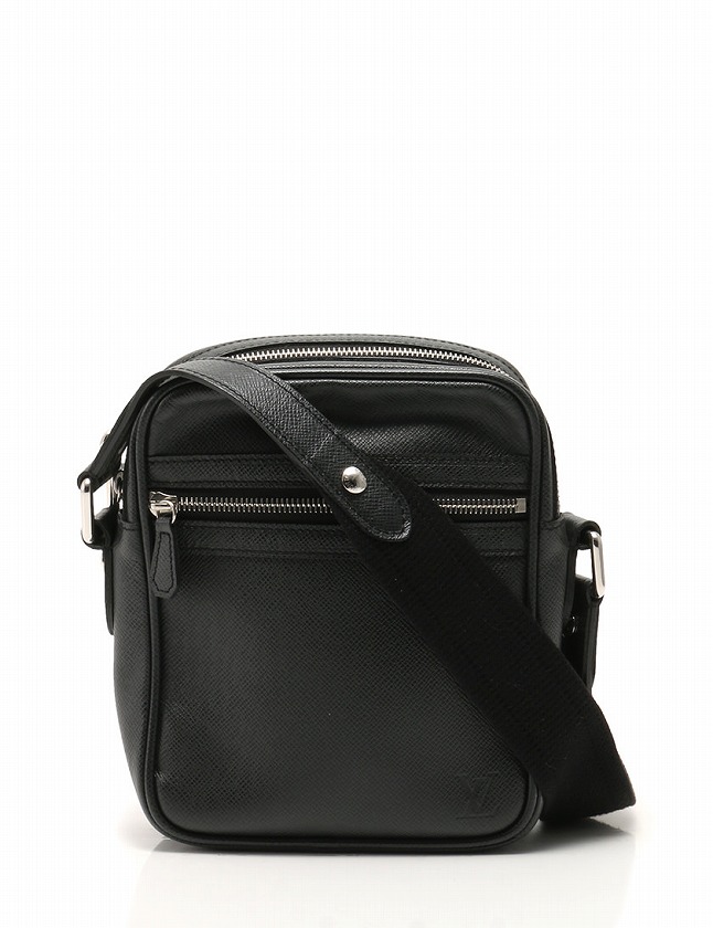 ルイヴィトン LOUIS VUITTON ショルダーバッグ タイガ 黒 アルドワーズ 