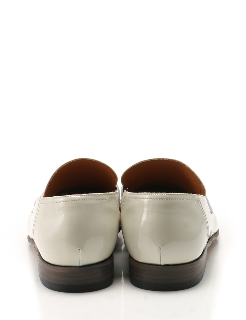 マークジェイコブス MARC JACOBS ローファー 革靴 クリーム色
