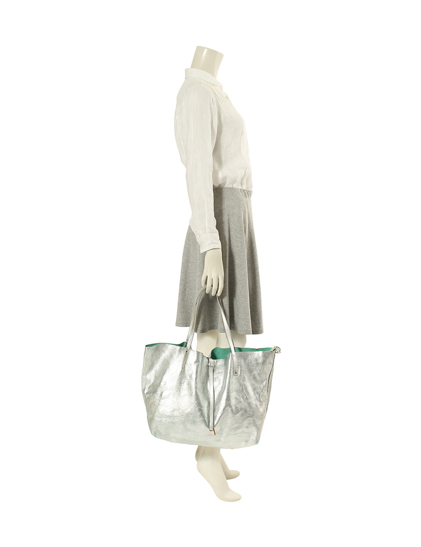 ティファニー TIFFANY & CO. トートバッグ シルバー ティファニー 