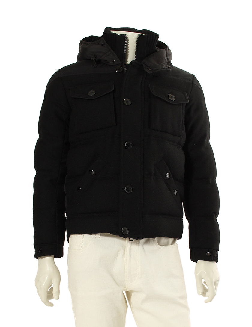 モンクレール MONCLER ダウンジャケット 黒 ブラック M アウター 1  