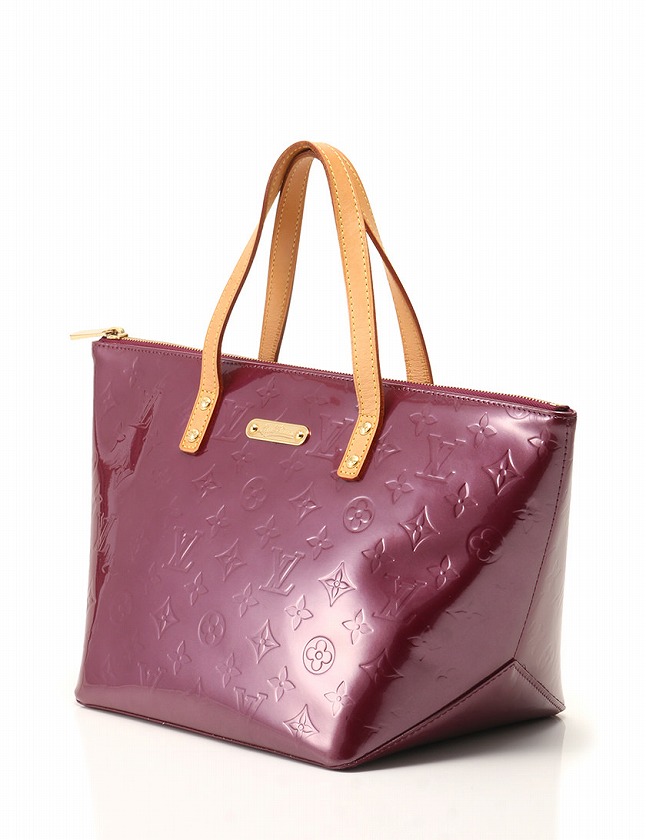 ルイヴィトン LOUIS VUITTON ハンドバッグ モノグラム ヴェルニ 紫  