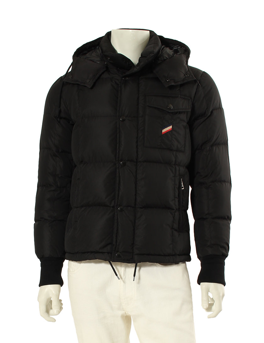 モンクレール MONCLER ダウンジャケット 黒 ブラック S アウター 1 