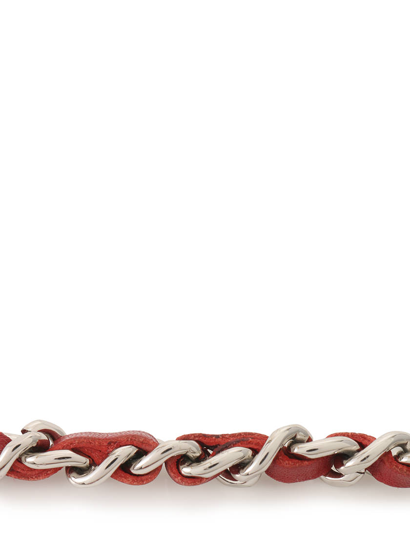 CHANEL 赤 レザー 長財布 シャネル CHANEL 長財布 チェーン ウォレット 赤 レッド 小物