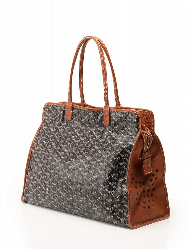 Goyard トートバッグ ブラック ブラウン ポーチ付き Goyard トートバッグ ブラウン ブラック ポーチ付き - メルカリ