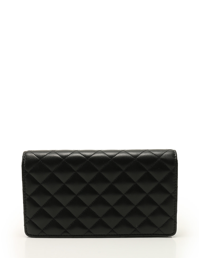 シャネル CHANEL マトラッセ 長財布 2つ折り 黒 ブラック ココマーク 