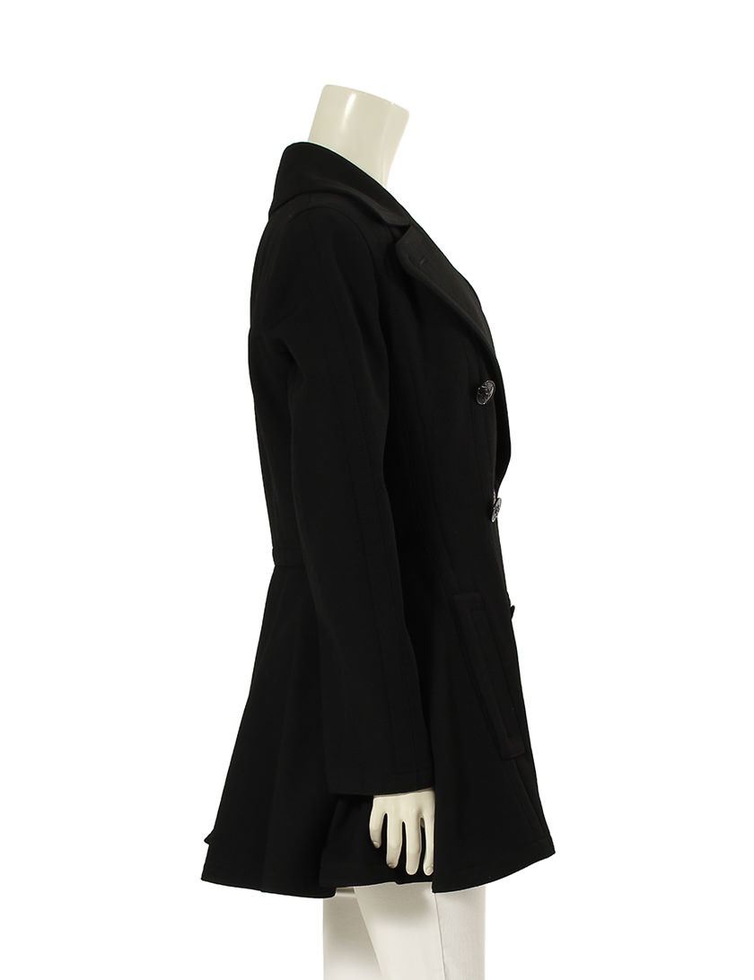 エルメスPコートウールブラック