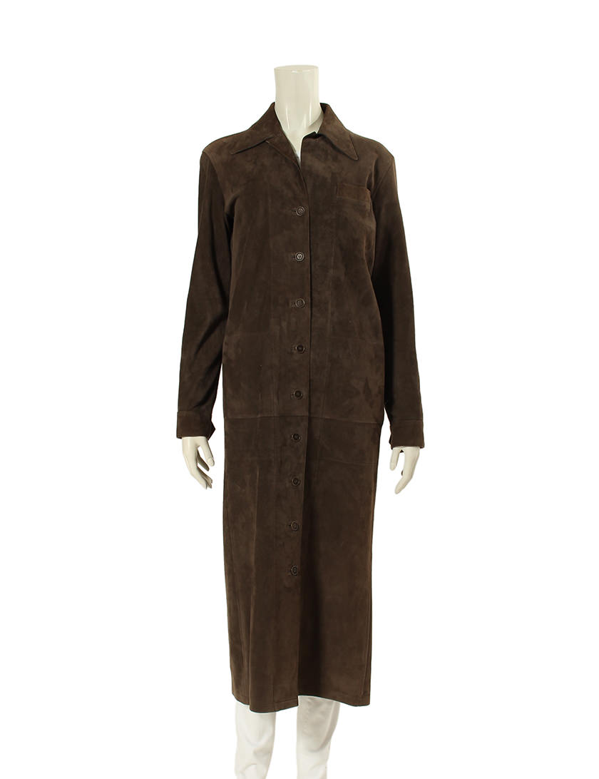 HERMES スエードコート