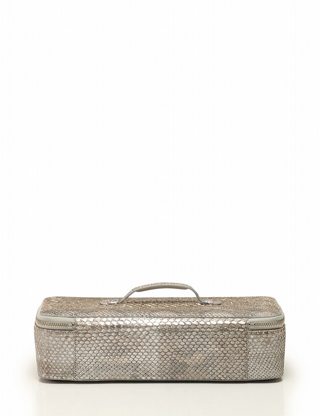 シャネル CHANEL ジュエリーケース ポーチ シルバー 小物 バッグ 