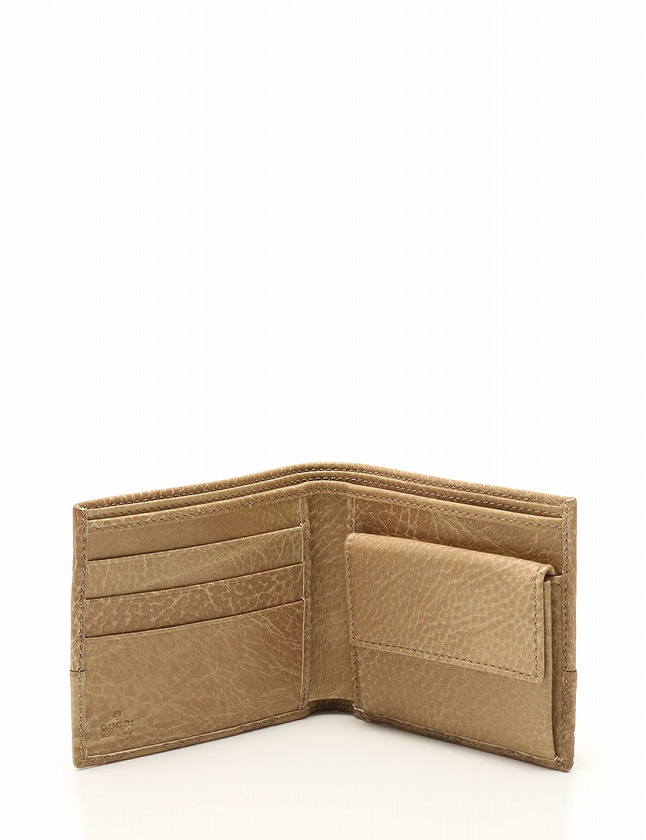 グッチ　財布　二つ折り　ベージュ グッチ GUCCI 二つ折り財布 ミニ財布 レディース プチ