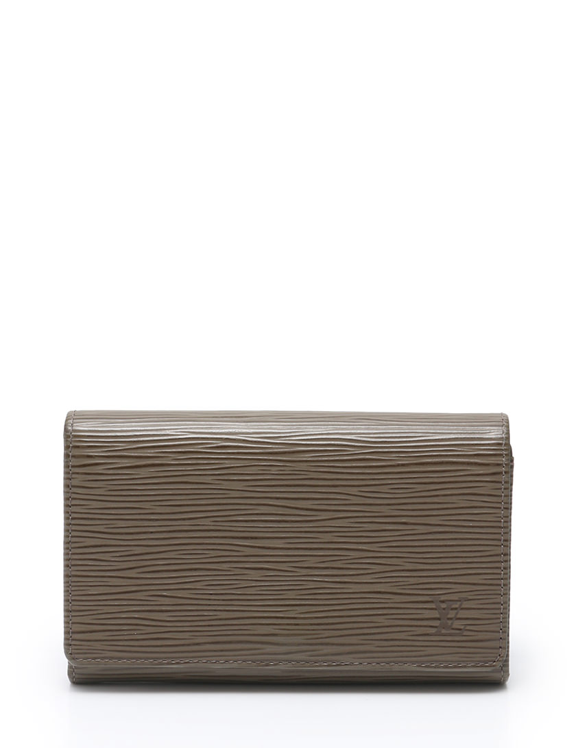ルイヴィトン LOUIS VUITTON 財布 2つ折り エピ グレーベージュ  