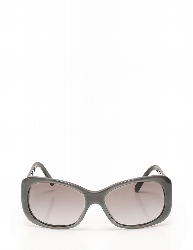 シャネル CHANEL サングラス 黒 ブラック グレー 小物 プラスチック  