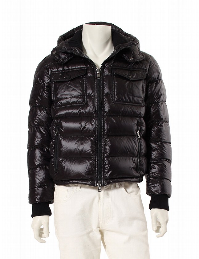 モンクレール MONCLER ダウンジャケット 黒 ブラック M アウター 2 
