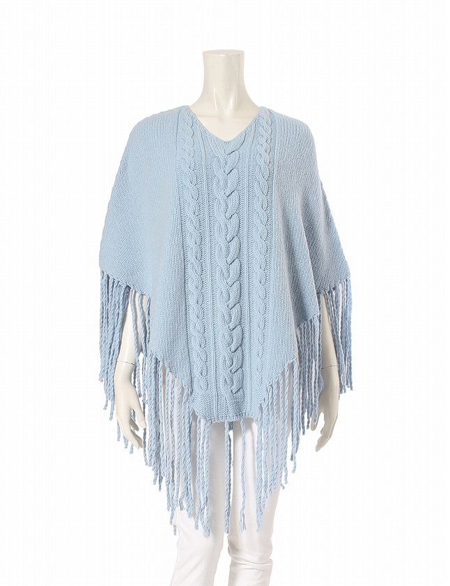 Irving♡バーバリー ブルーレーベル ニット ポンチョ アウター Irving♡バーバリー ブルーレーベル ニット ポンチョ アウター Irving