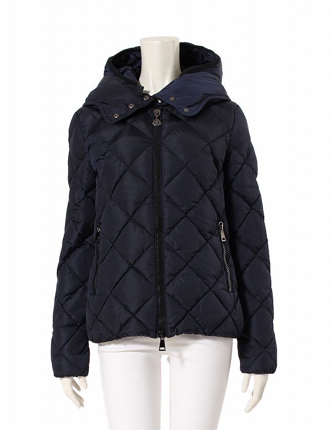 モンクレール MONCLER ダウンジャケット BOURG ボーグ ネイビー 紺 