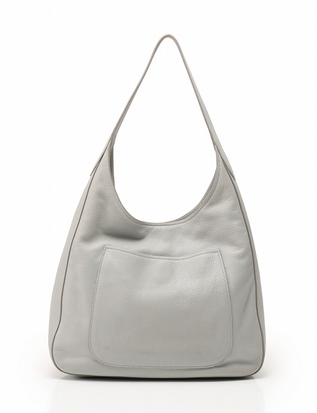 プラダ PRADA ショルダーバッグ グレー レザー 1BC013 保存袋 ギャラ 