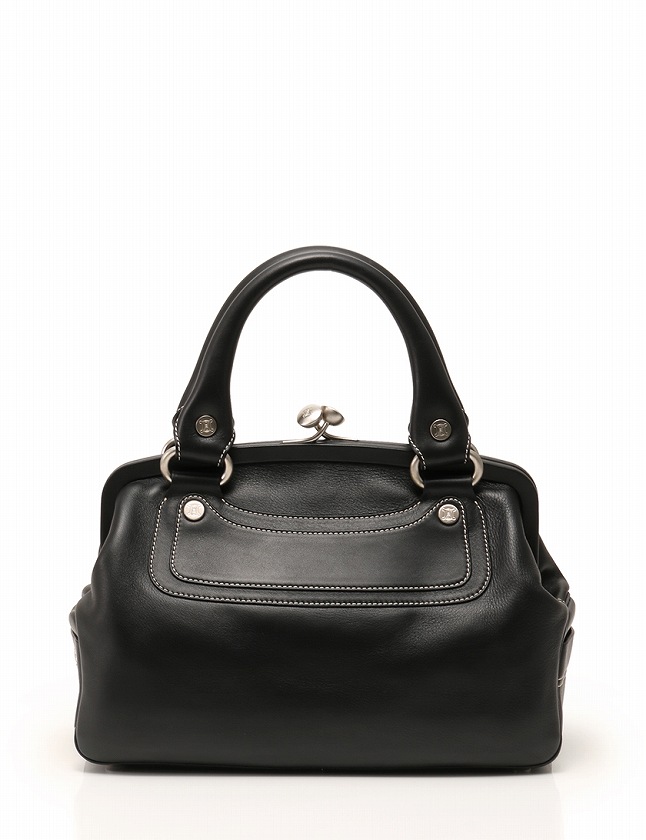 セリーヌ CELINE ハンドバッグ ブギーバッグ フレイム 黒 ブラック 