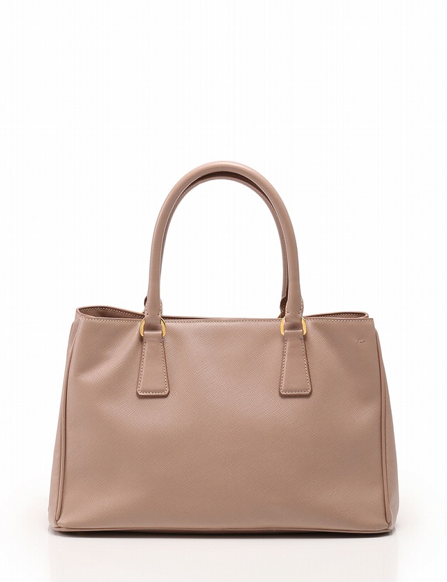 プラダ PRADA ハンドバッグ ショルダーバッグ ピンクベージュ ゴールド  