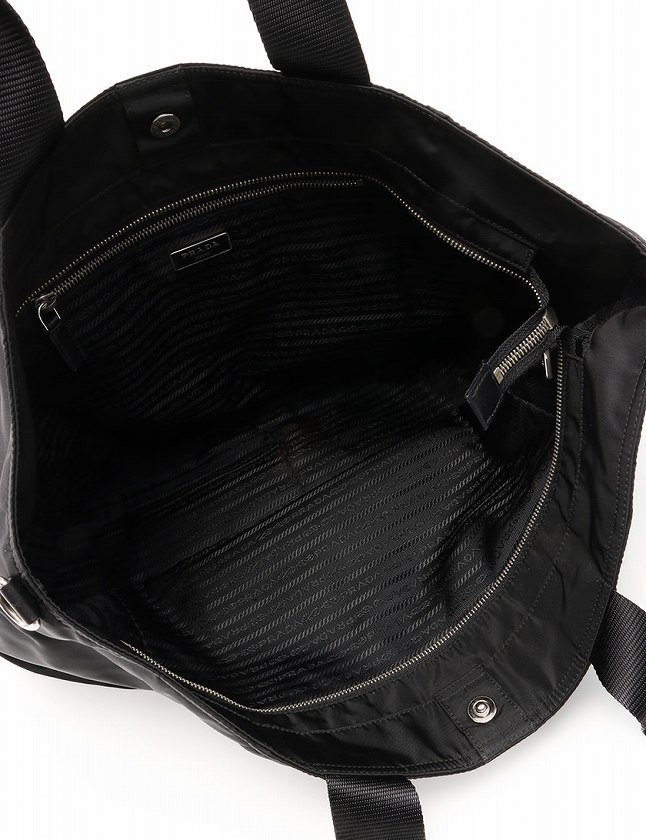 PRADA ブラック トートバッグ 1BR4376 PRADA プラダ バッグ トートバッグ BR4376 TESSUTO NERO