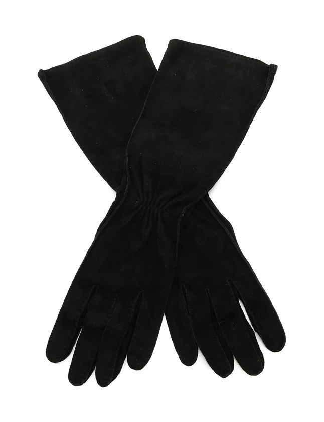 エルメス Hermes グローブ 手袋 黒 ブラック 小物 スエード 箱付き レディース 114 ベクトルパーク