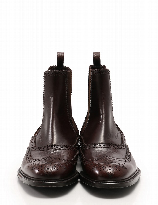 ルイヴィトン LOUIS VUITTON ショートブーツ サイドゴアブーツ 茶色