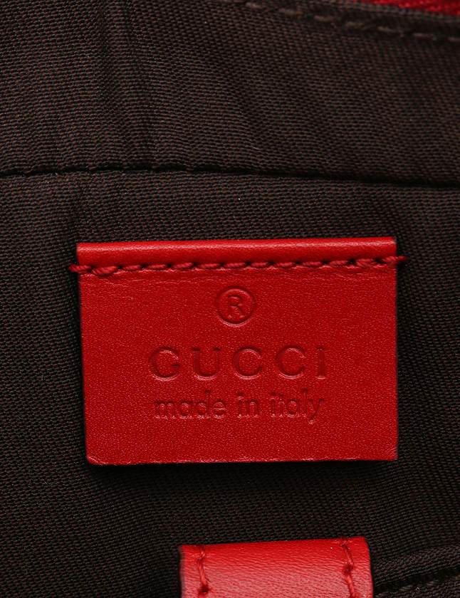 グッチ GUCCI ビジネスバッグ ブリーフケース ディアマンテ 赤