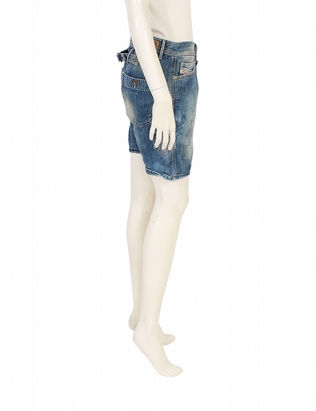 ディーゼル DIESEL ショートパンツ デニム 青 ブルー 24インチ 