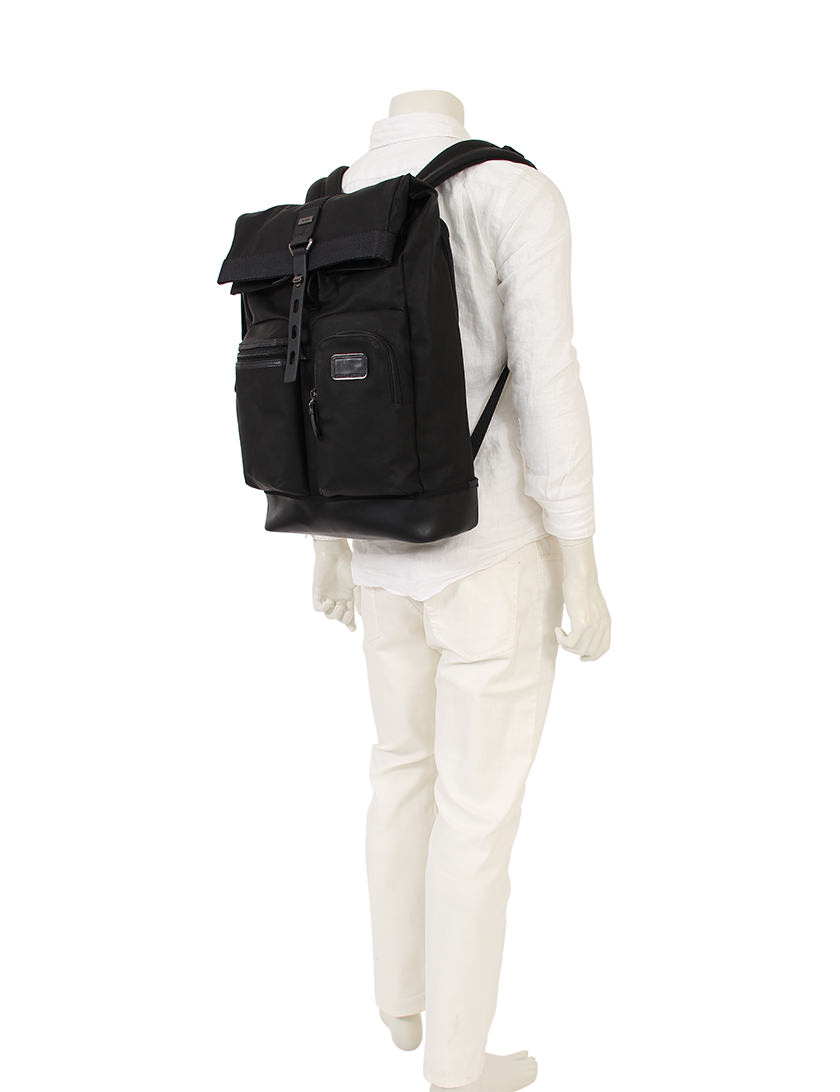 トゥミ TUMI バックパック リュックサック 黒 ブラック コーティング 
