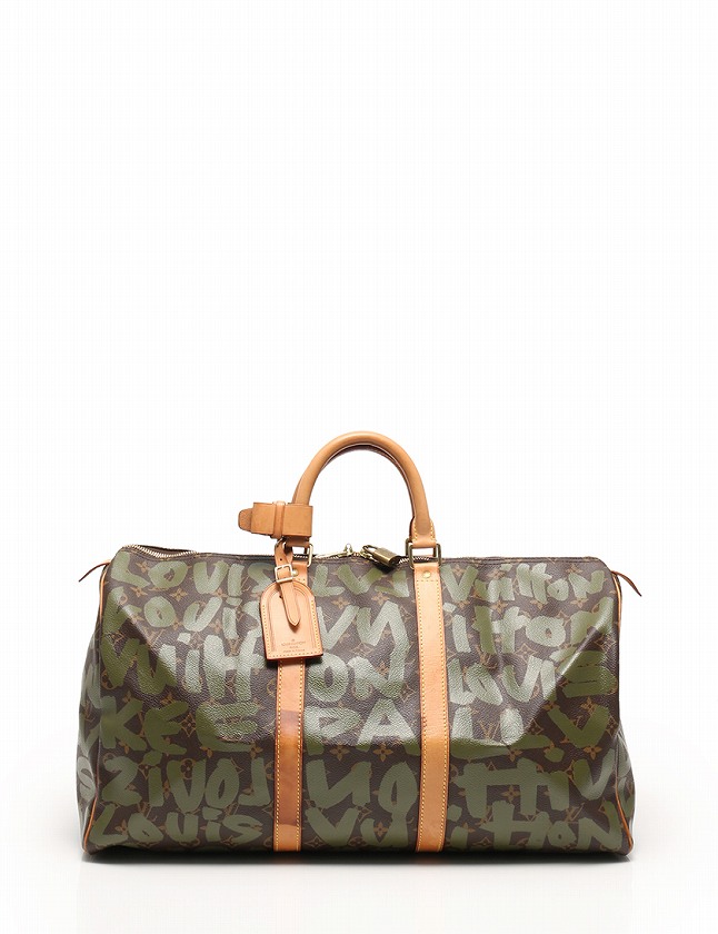 ルイヴィトン LOUIS VUITTON ボストンバッグ キーポル 50 モノグラム 