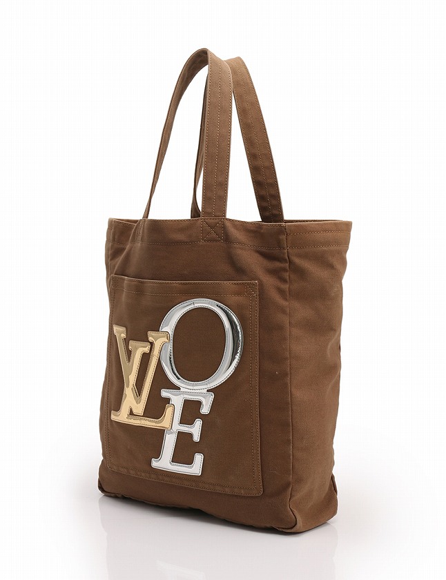 ルイヴィトン LOUIS VUITTON トートバッグ ザッツ LOVE トート MM 