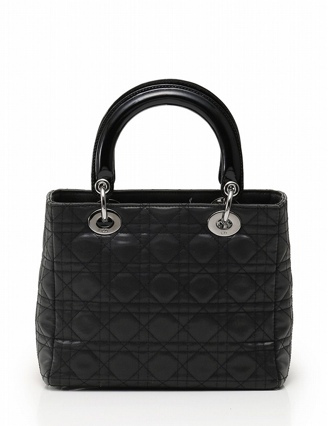 Dior 黒 ハンドバッグ 保存袋付き