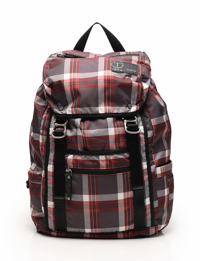 トゥミ TUMI バックパック リュックサック T-TECH グレー 赤 白